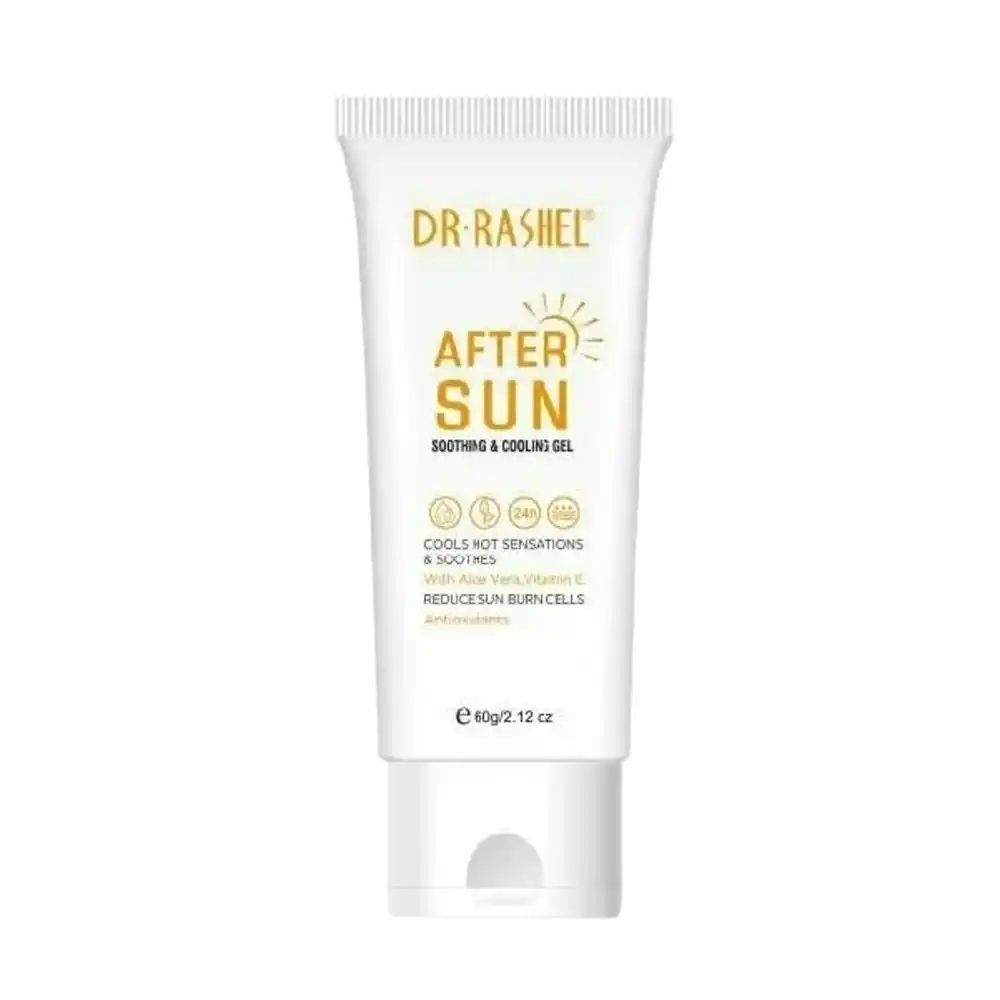 ژل مرطوب کننده دکتر راشل مدل soothing and cooling حجم 60 میلی لیتر